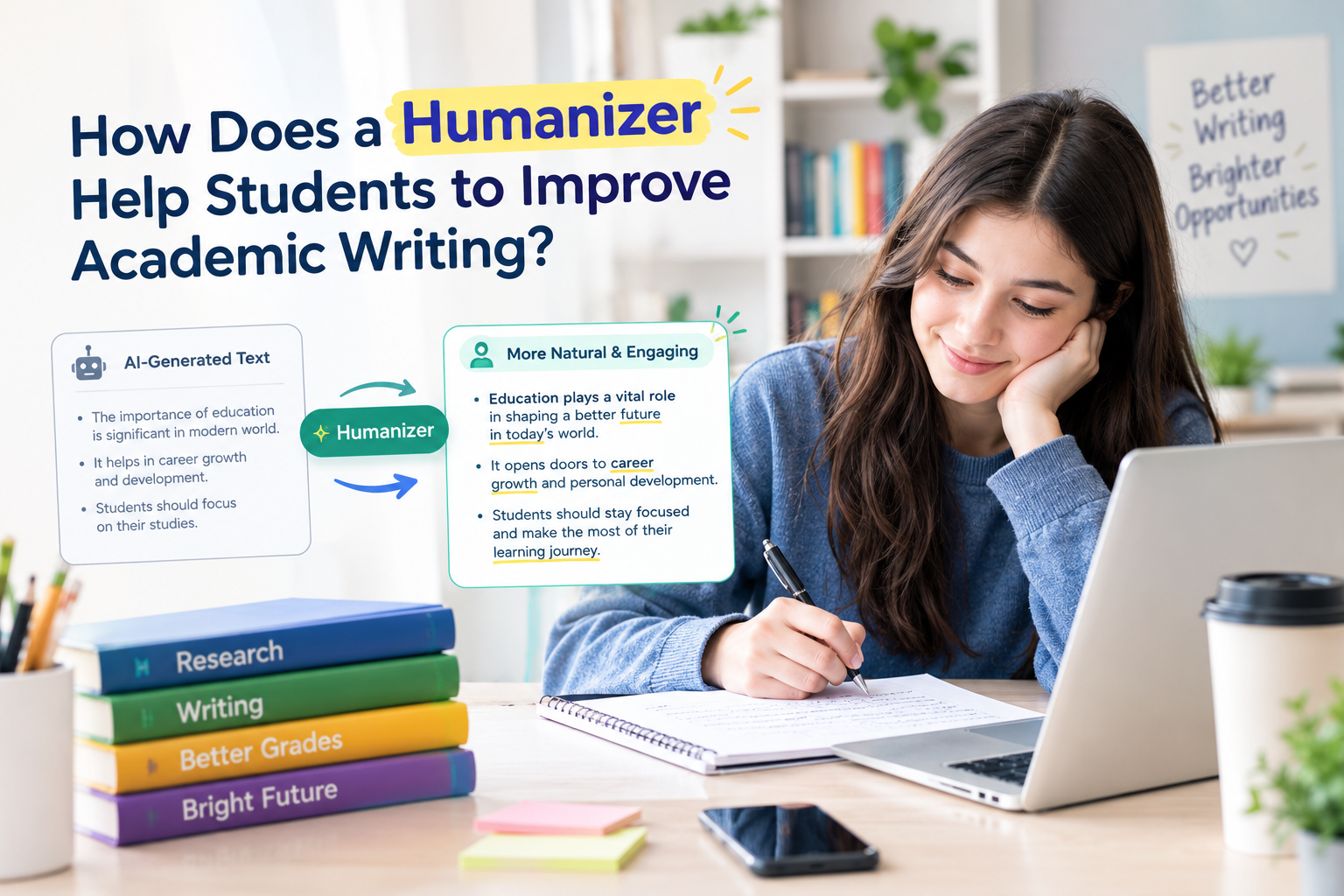 How Does a Humanizer Help Students to Improve Academic Writing?